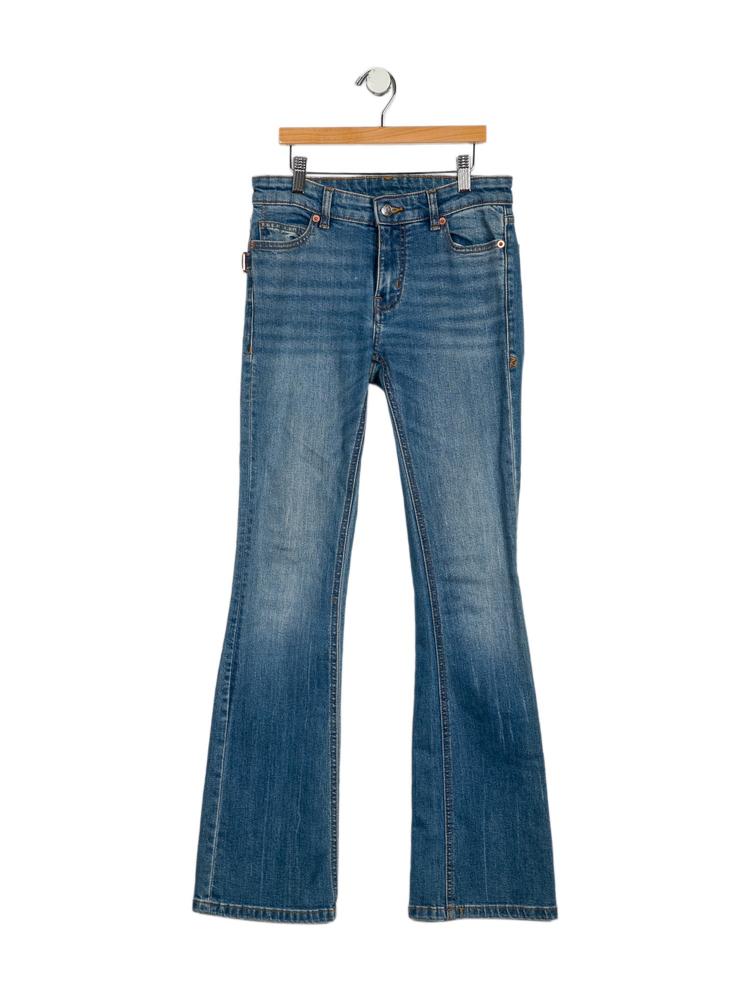Zadig & Voltaire Mid-Rise Straight Leg Jeans