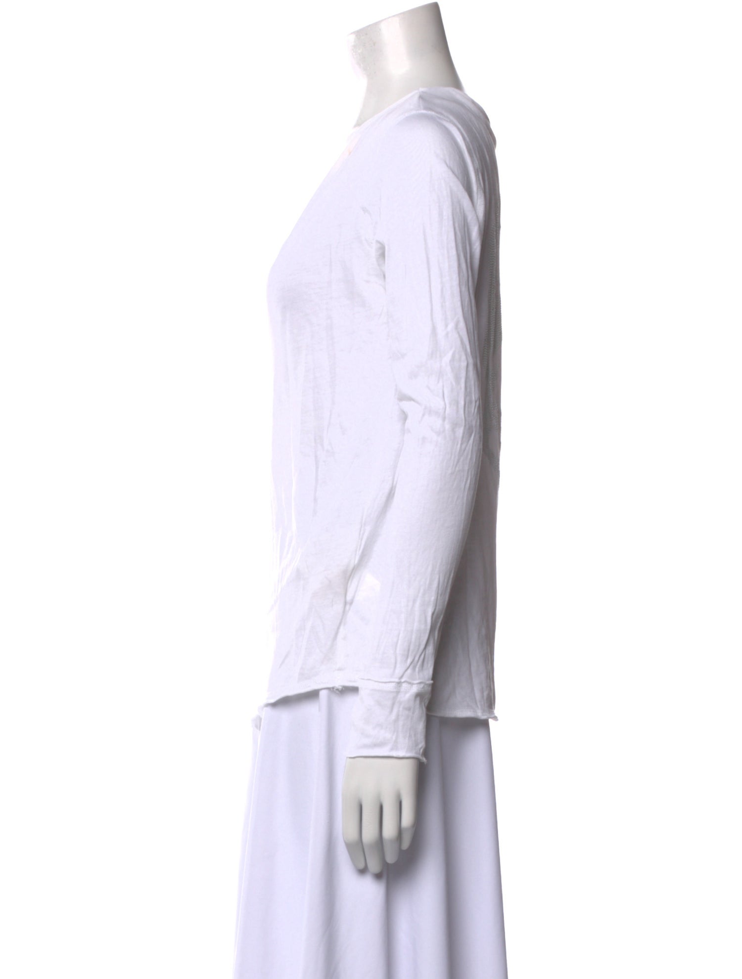 Zadig & Voltaire V-Neck Long Sleeve Top