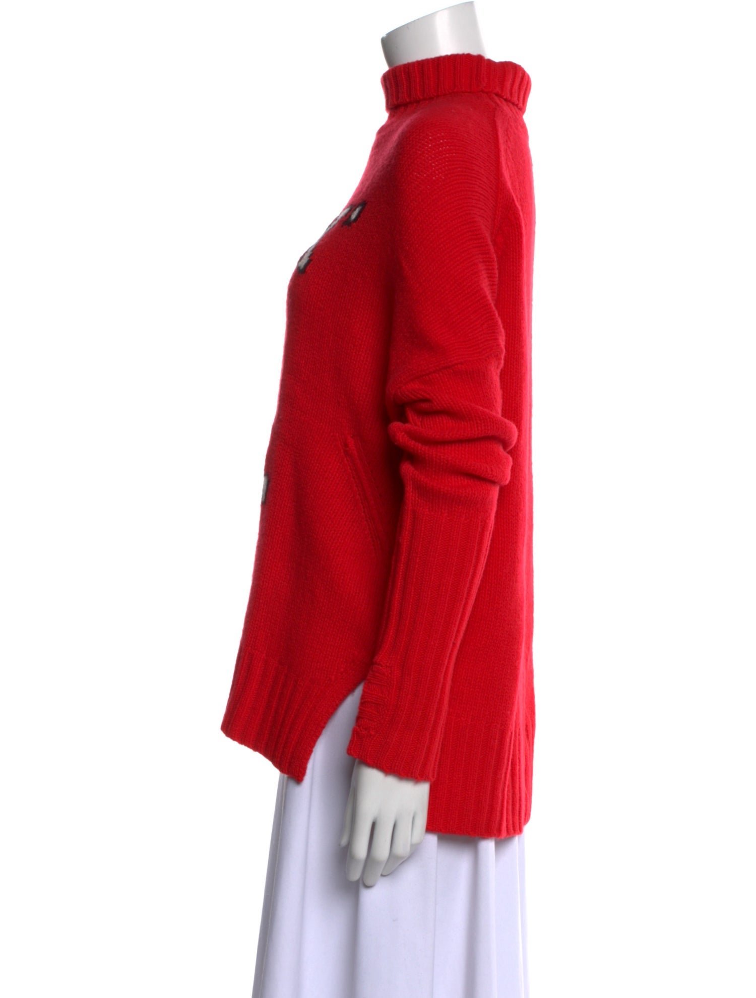 Zadig & Voltaire Merino Wool Graphic Print Sweater