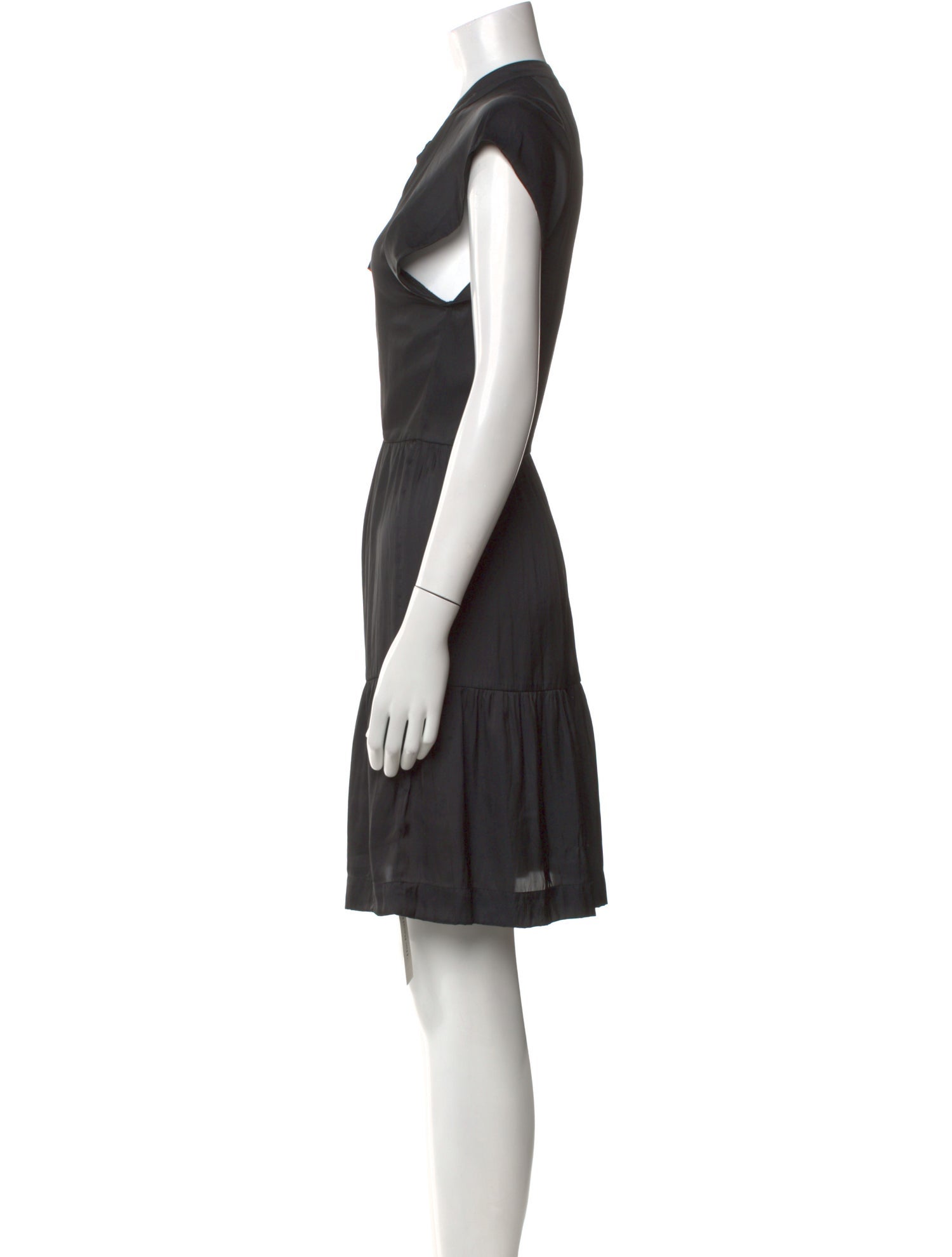 Zadig & Voltaire V-Neck Knee-Length Dress