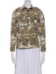 Zadig & Voltaire Camouflage Print Utility Jacket