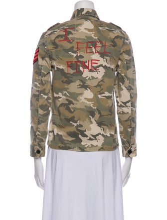 Zadig & Voltaire Camouflage Print Utility Jacket