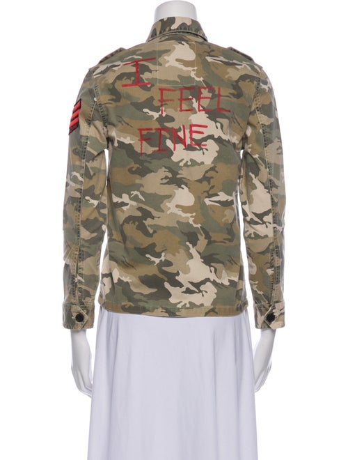 Zadig & Voltaire Camouflage Print Utility Jacket