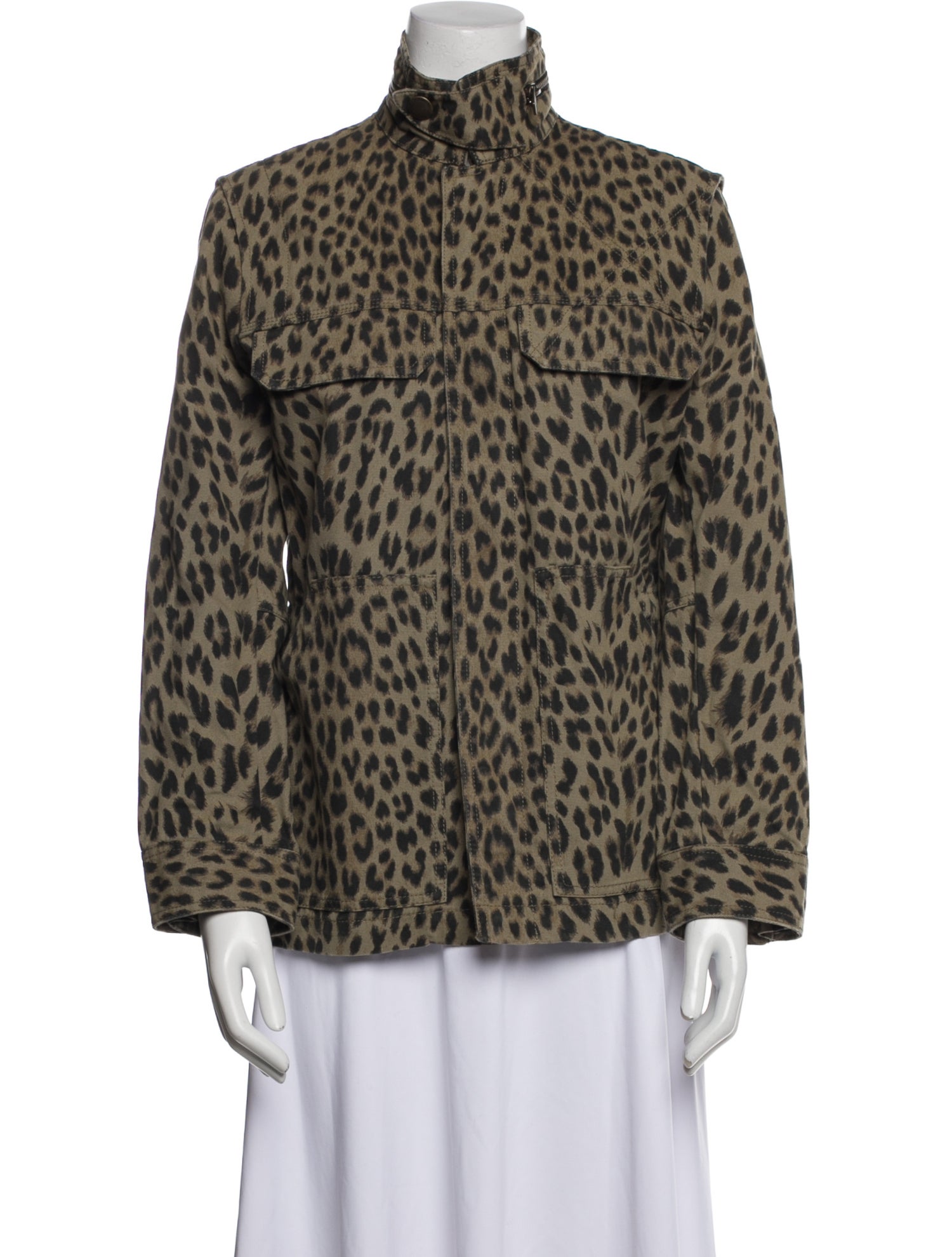 Zadig & Voltaire Animal Print Jacket