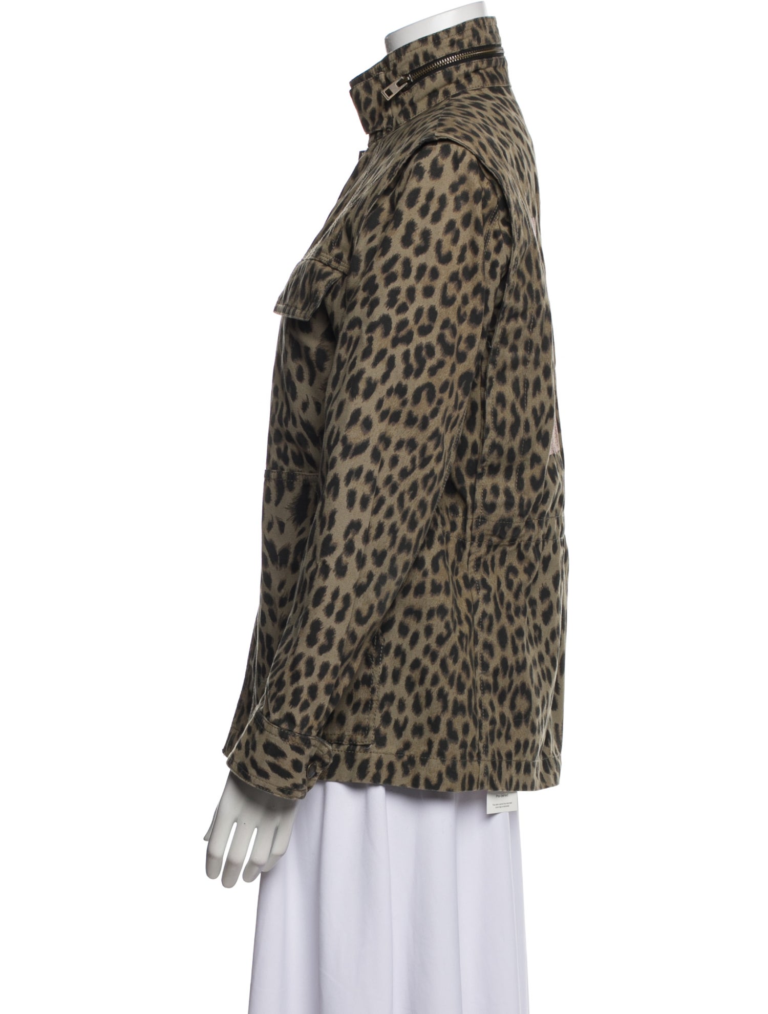 Zadig & Voltaire Animal Print Jacket