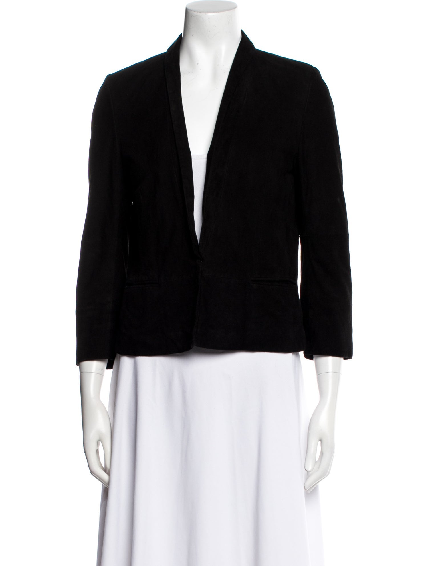 Zadig & Voltaire Goat Leather Blazer