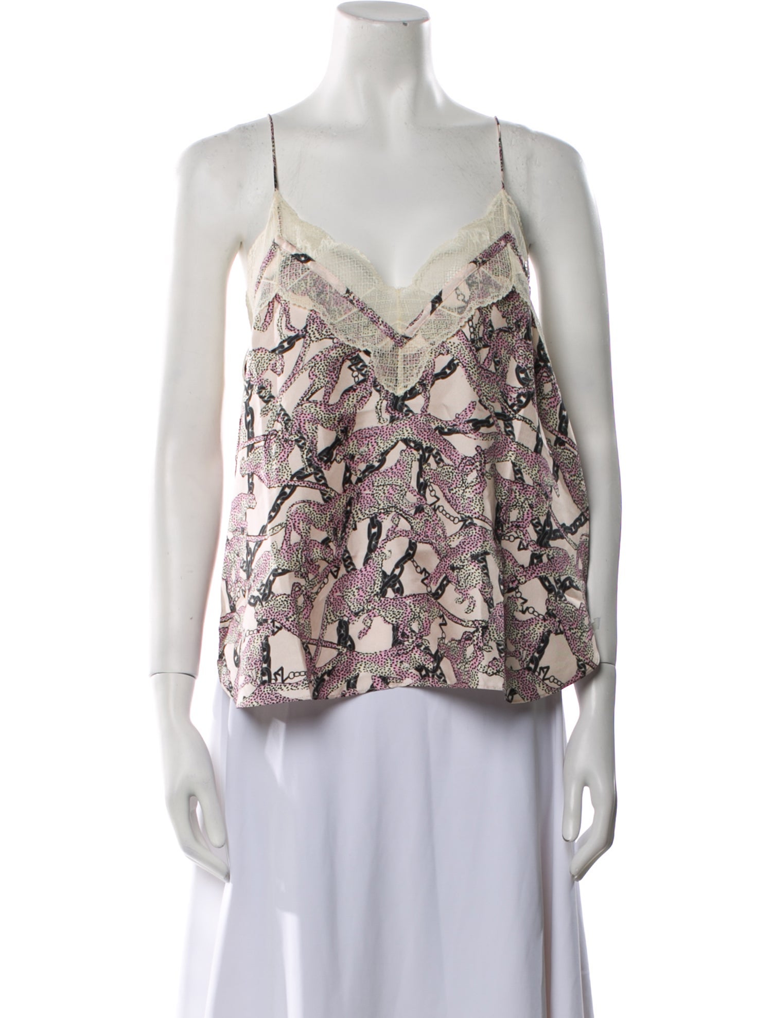 Zadig & Voltaire Silk Printed Top