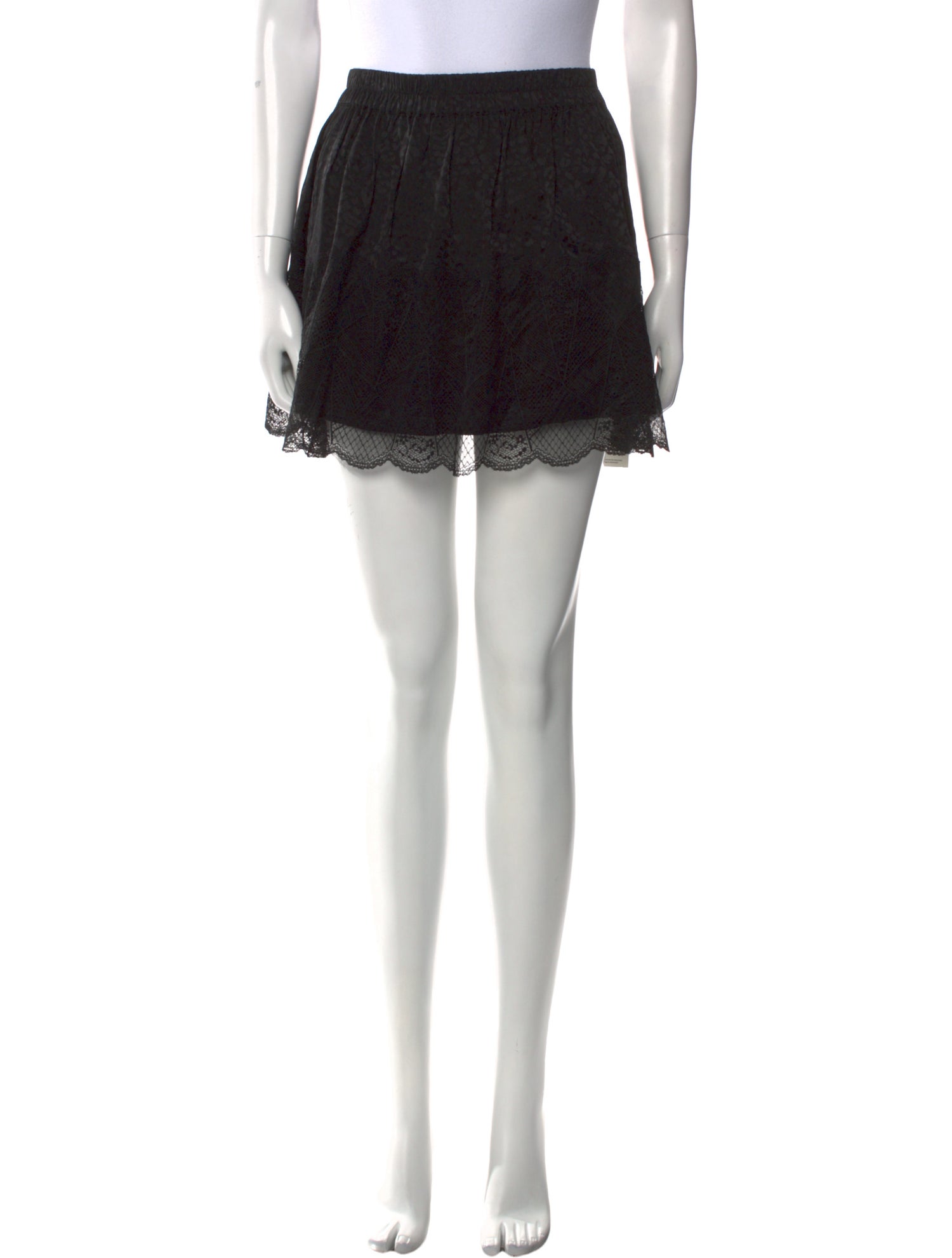 Zadig & Voltaire Silk Mini Skirt