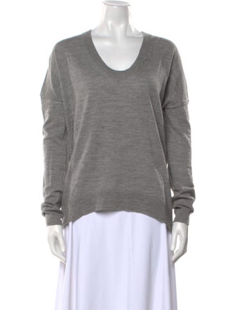 Zadig & Voltaire Merino Wool Scoop Neck Sweater