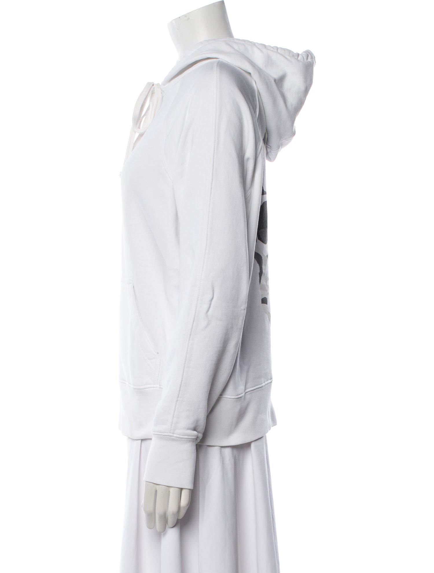 Zadig & Voltaire Tie Neck Long Sleeve Sweatshirt