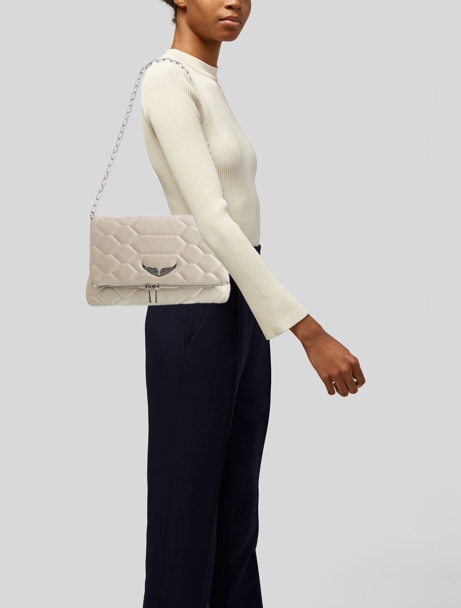 Zadig & Voltaire Leather Shoulder Bag