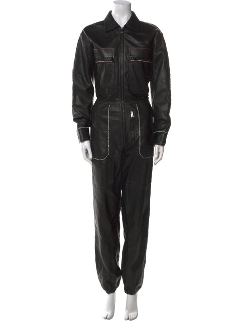 Zadig & Voltaire Lamb Leather Jumpsuit