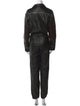 Zadig & Voltaire Lamb Leather Jumpsuit