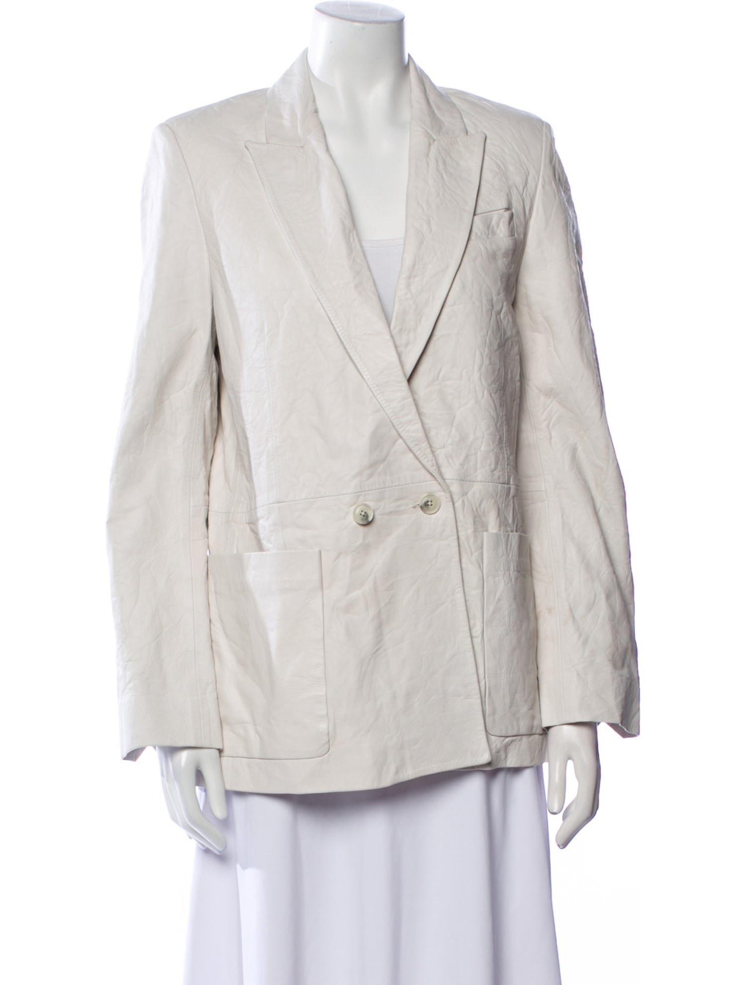 Zadig & Voltaire Leather Blazer