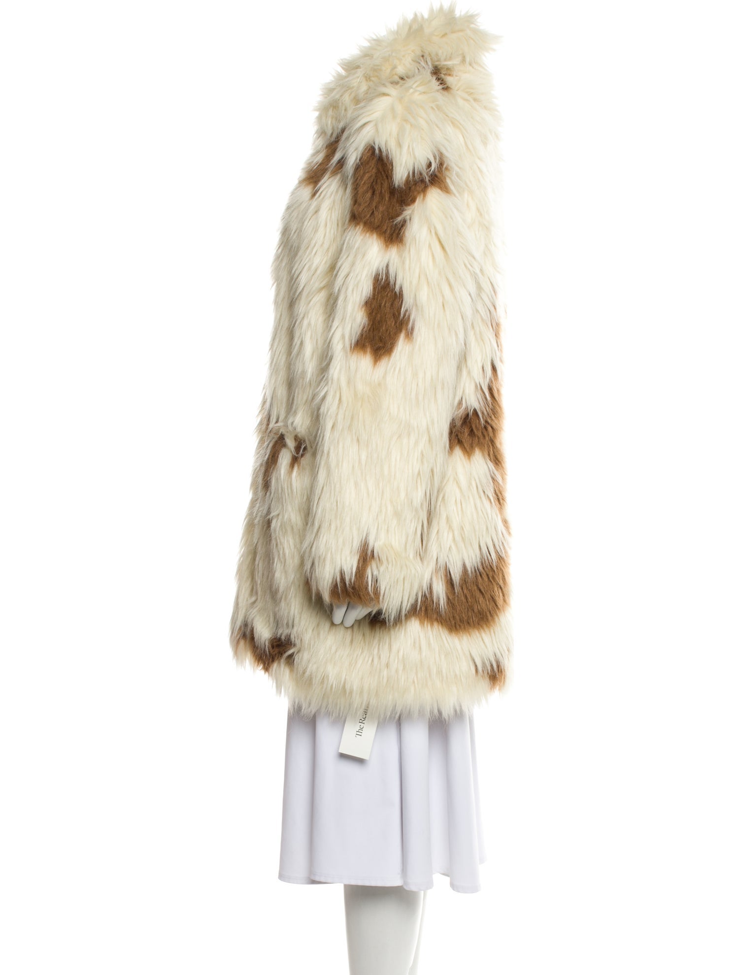 Zadig & Voltaire Faux Fur Printed Faux Fur Jacket