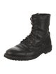 Zadig & Voltaire Leather Combat Boots