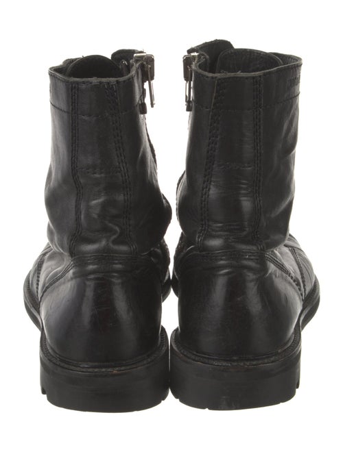Zadig & Voltaire Leather Combat Boots