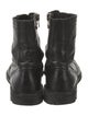 Zadig & Voltaire Leather Combat Boots