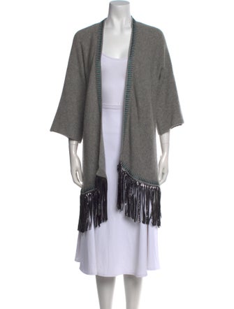 Zadig & Voltaire Cashmere Open Front Sweater