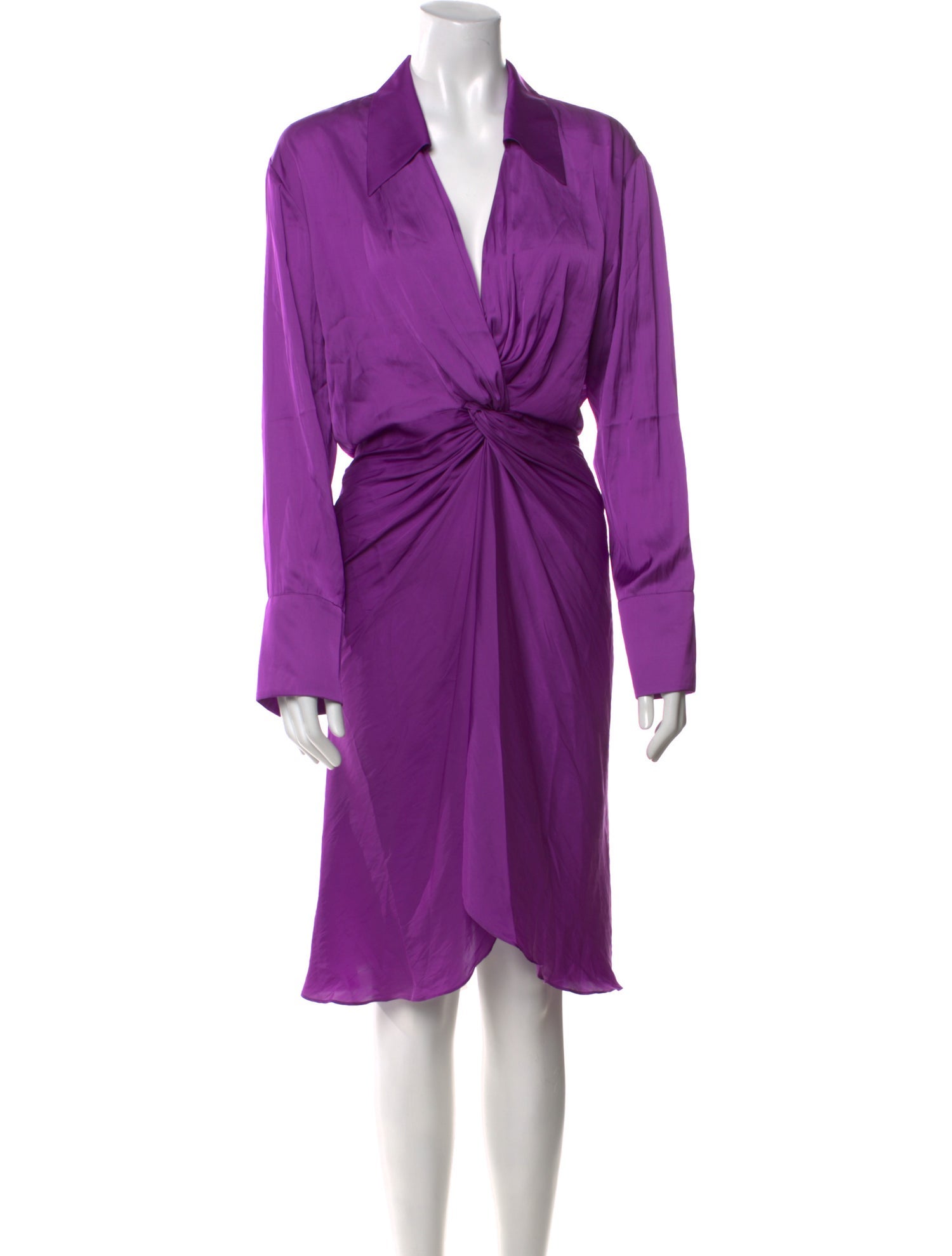 Zadig & Voltaire V-Neck Midi Length Dress w/ Tags