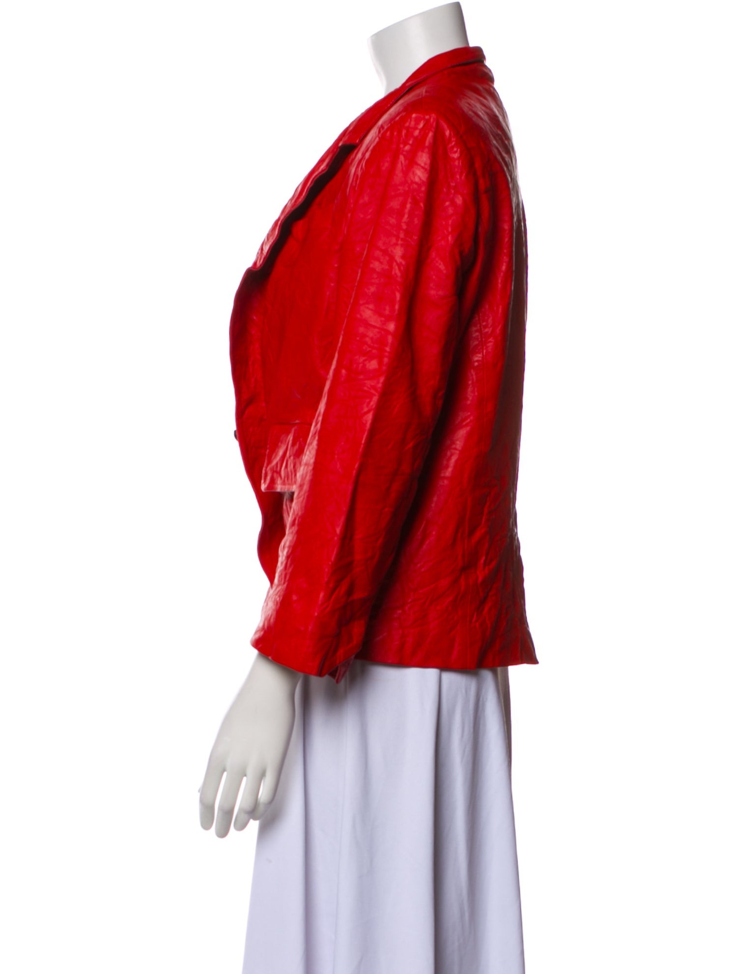 Zadig & Voltaire Lamb Leather Blazer