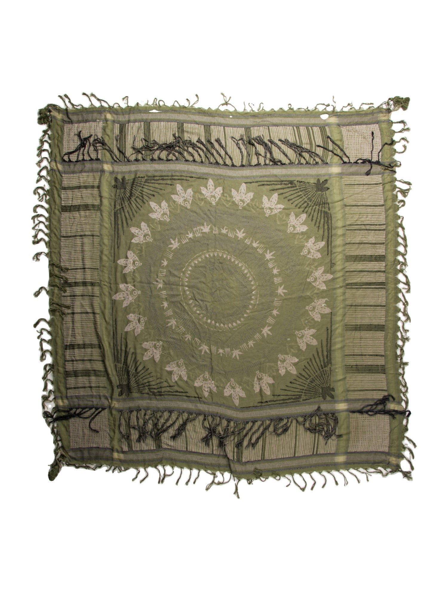 Zadig & Voltaire Floral Print Scarf