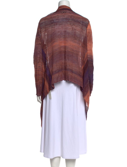 Zadig & Voltaire Striped Open Front Sweater