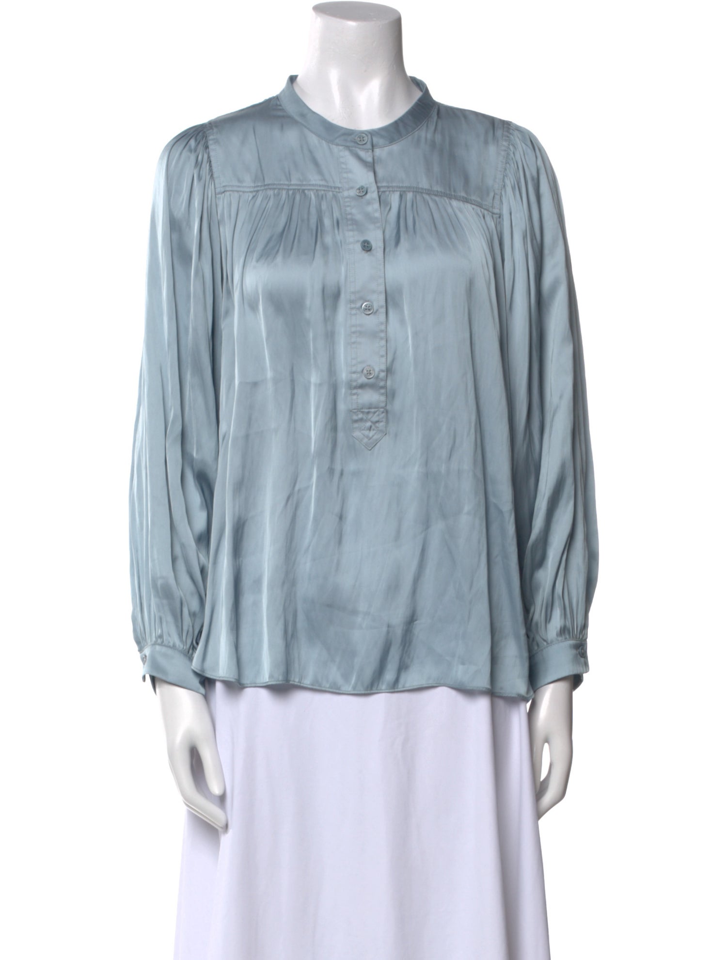 Zadig & Voltaire Crew Neck Long Sleeve Blouse