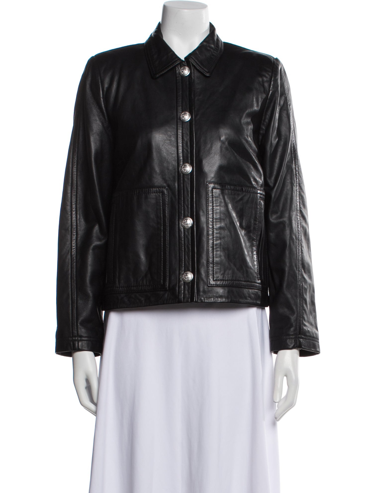 Zadig & Voltaire Leather Biker Jacket