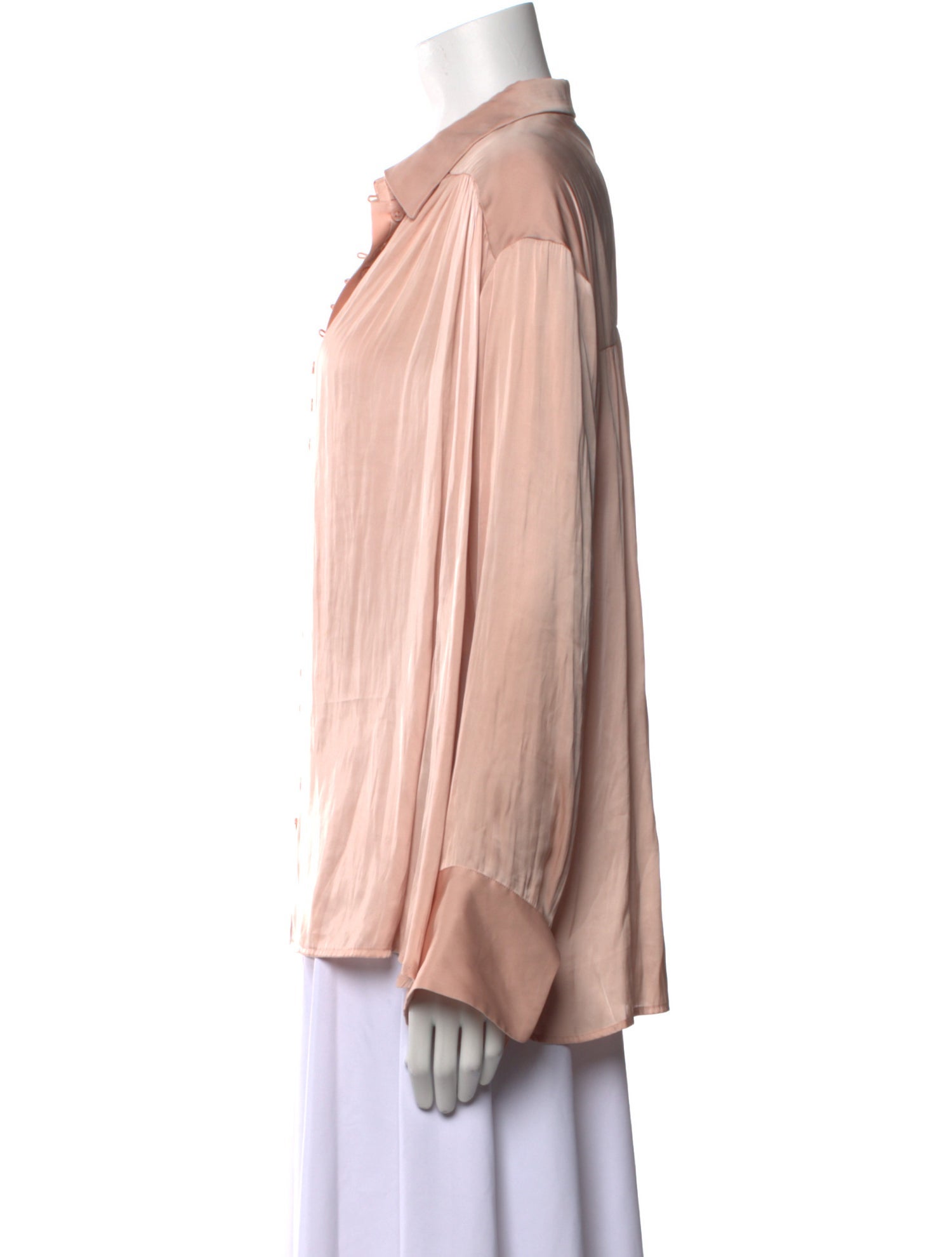 Zadig & Voltaire Long Sleeve Button-Up Top