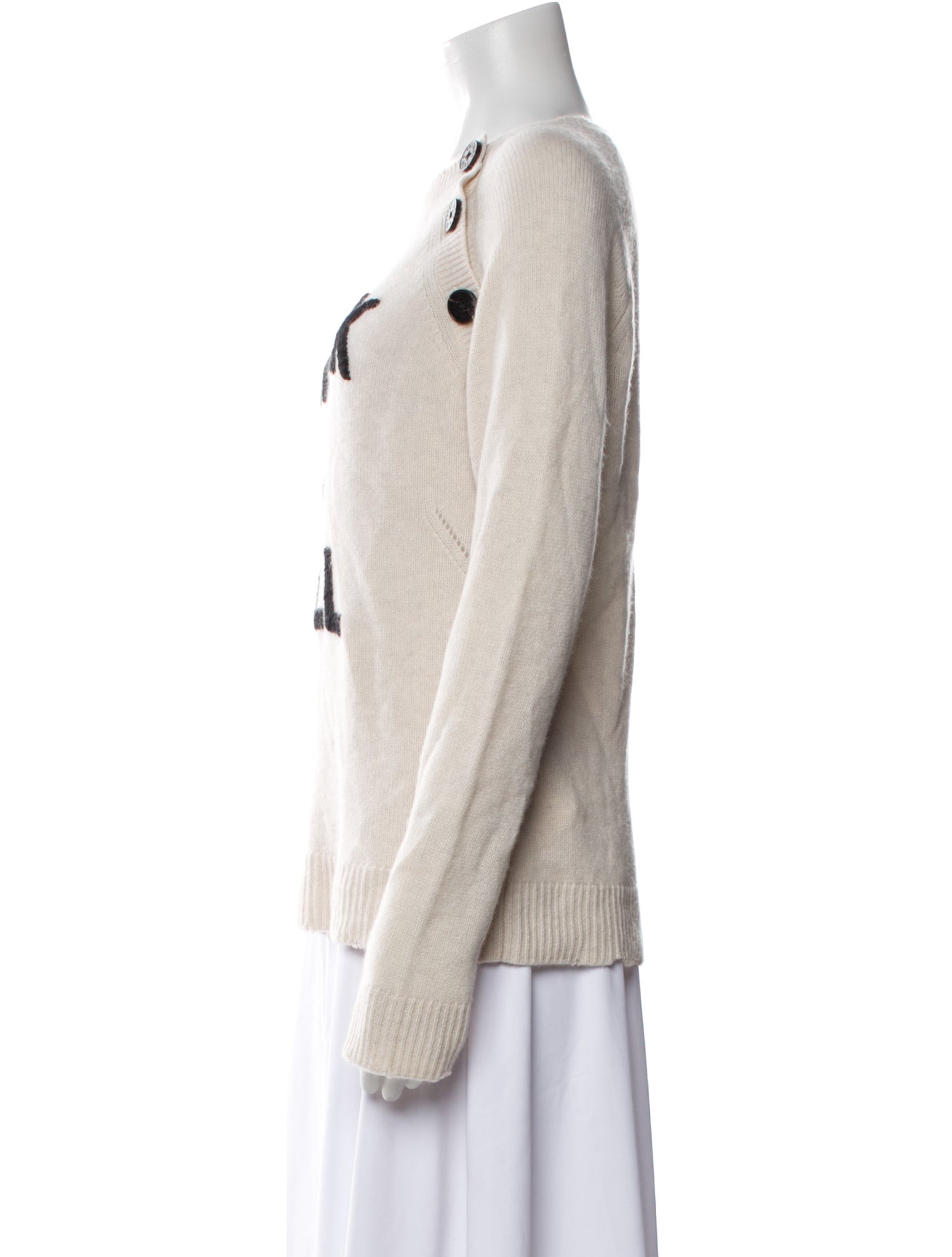 Zadig & Voltaire Cashmere Graphic Print Sweater