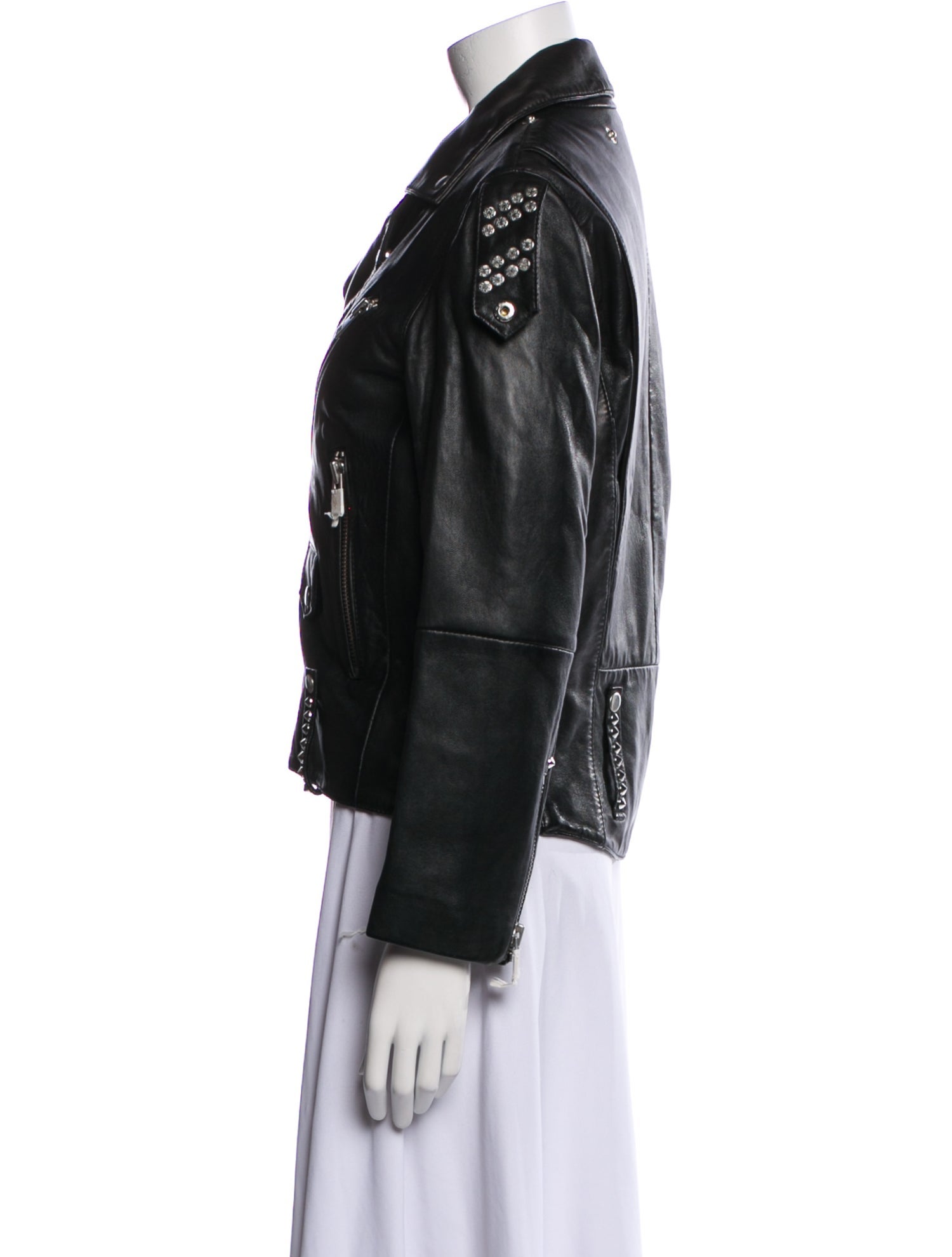Zadig & Voltaire Leather Biker Jacket