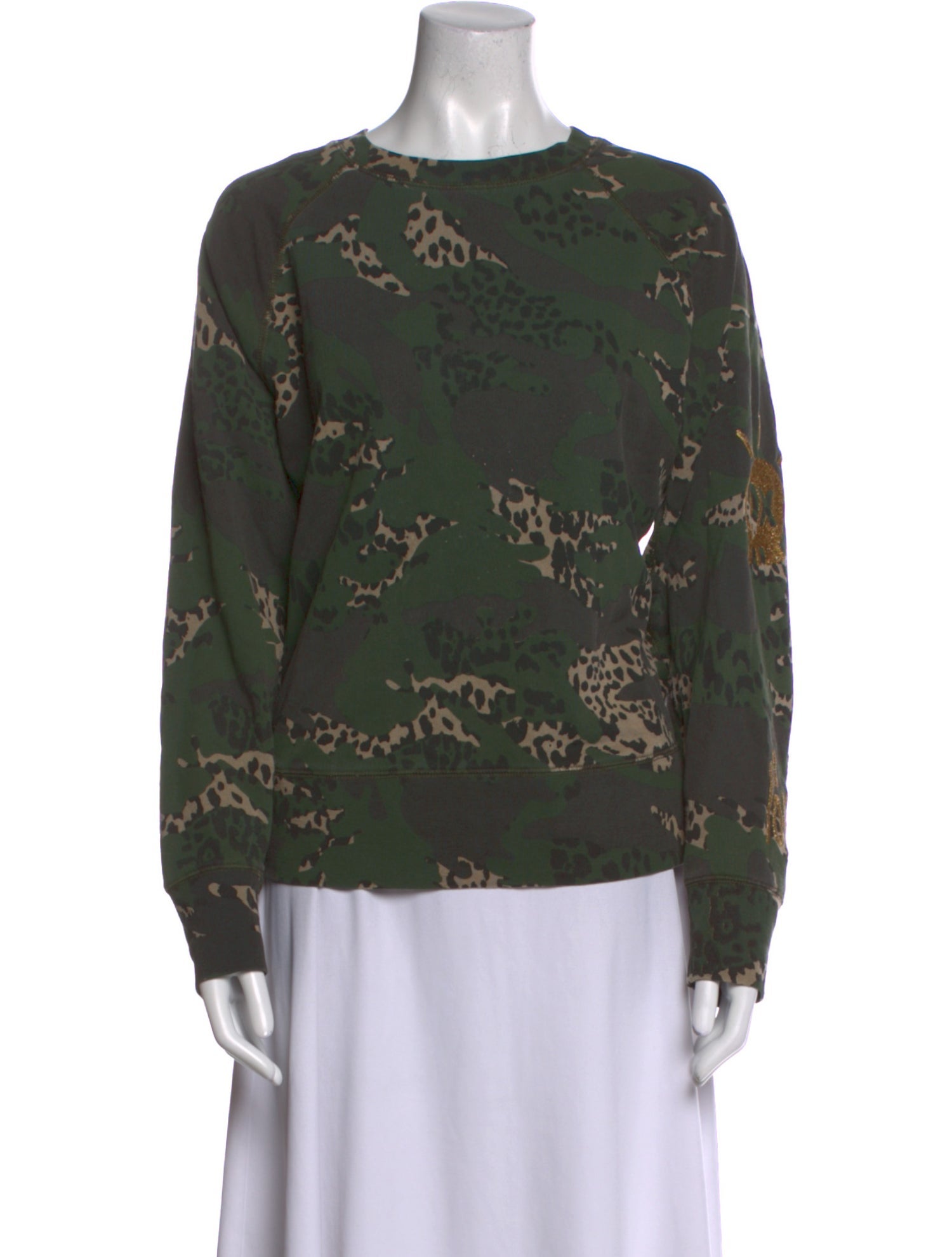 Zadig & Voltaire Floral Print Crew Neck Blouse