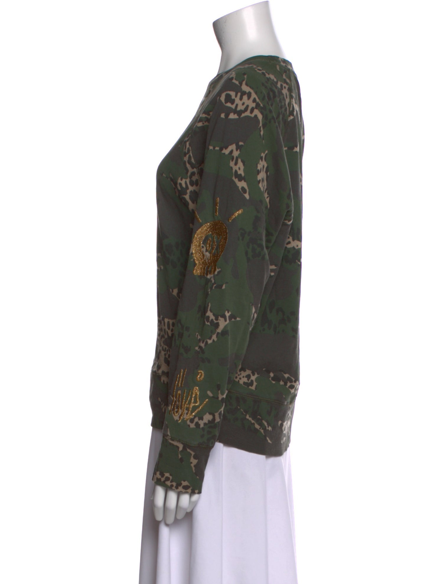 Zadig & Voltaire Floral Print Crew Neck Blouse