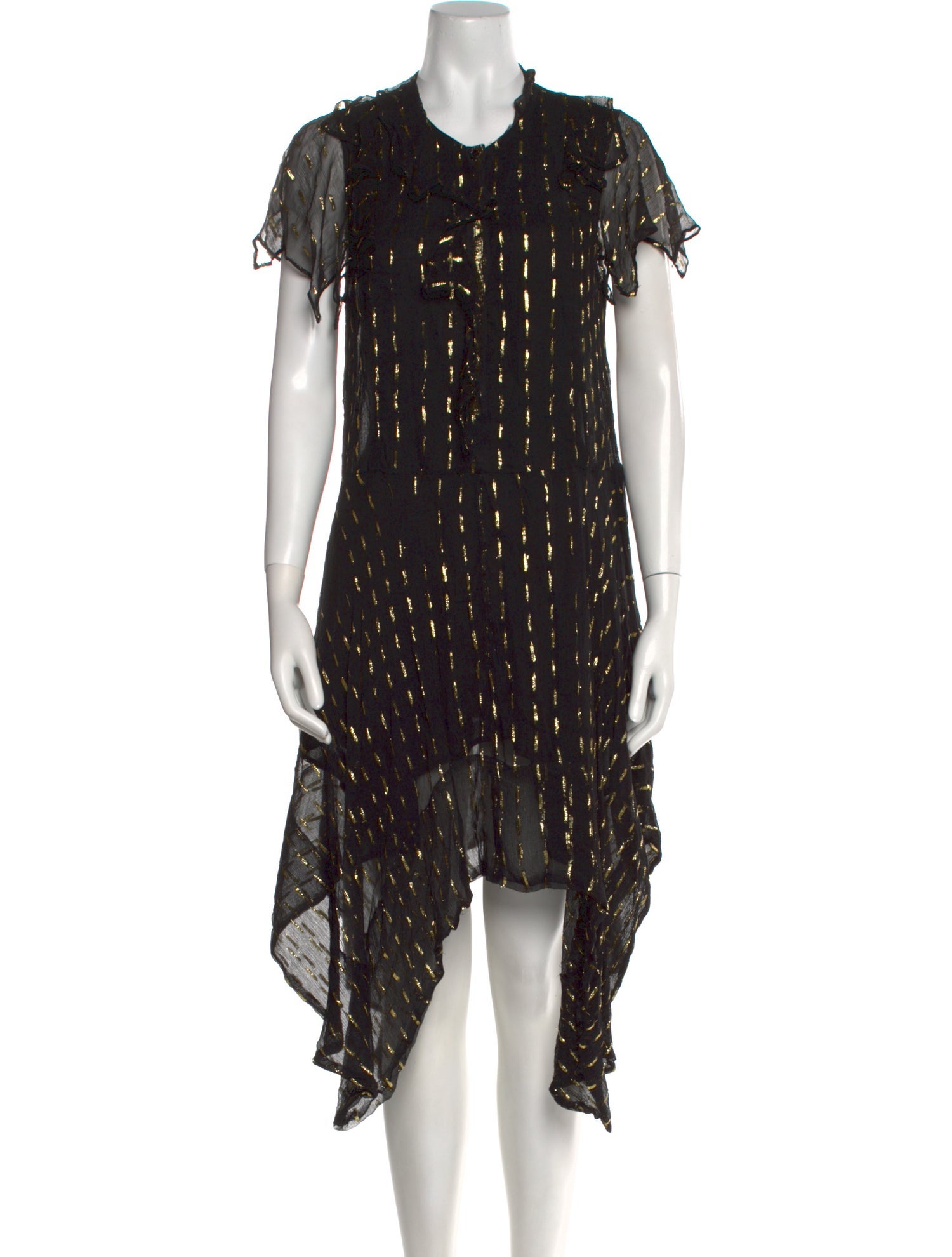 Zadig & Voltaire Printed Midi Length Dress