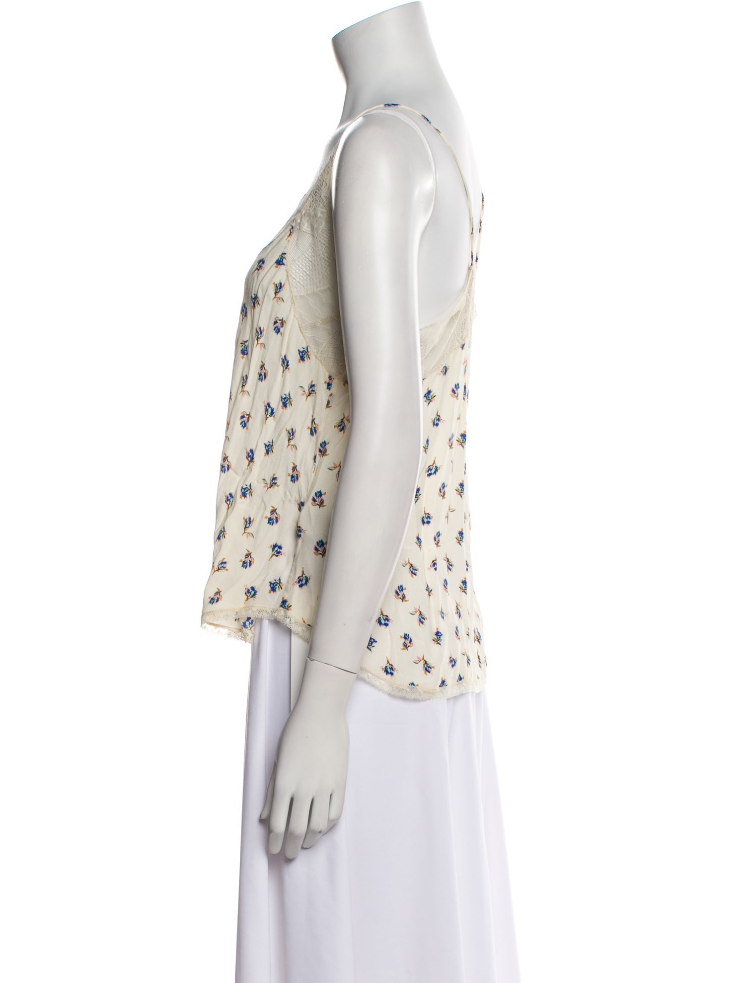 Zadig & Voltaire Printed V-Neck Top