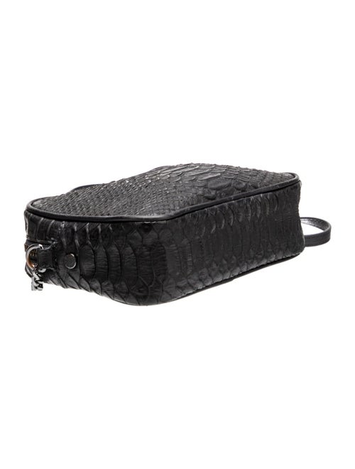 Zadig & Voltaire Embossed Leather Shoulder Bag