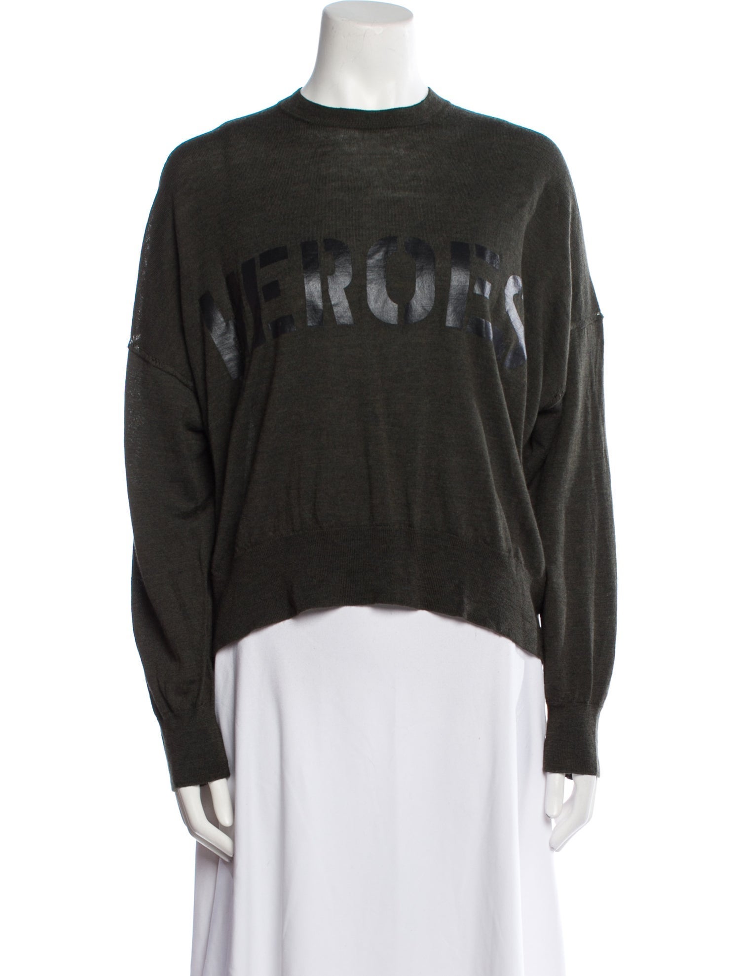 Zadig & Voltaire Merino Wool Crew Neck Sweater