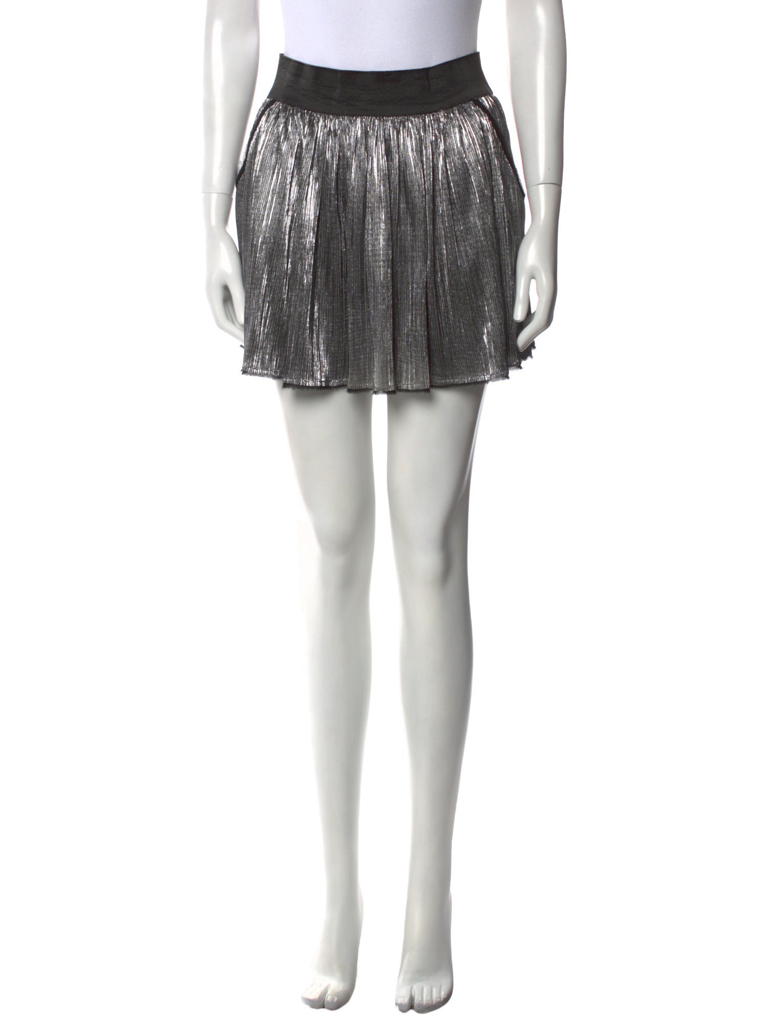 Zadig & Voltaire Raw-Edge Trim Mini Skirt