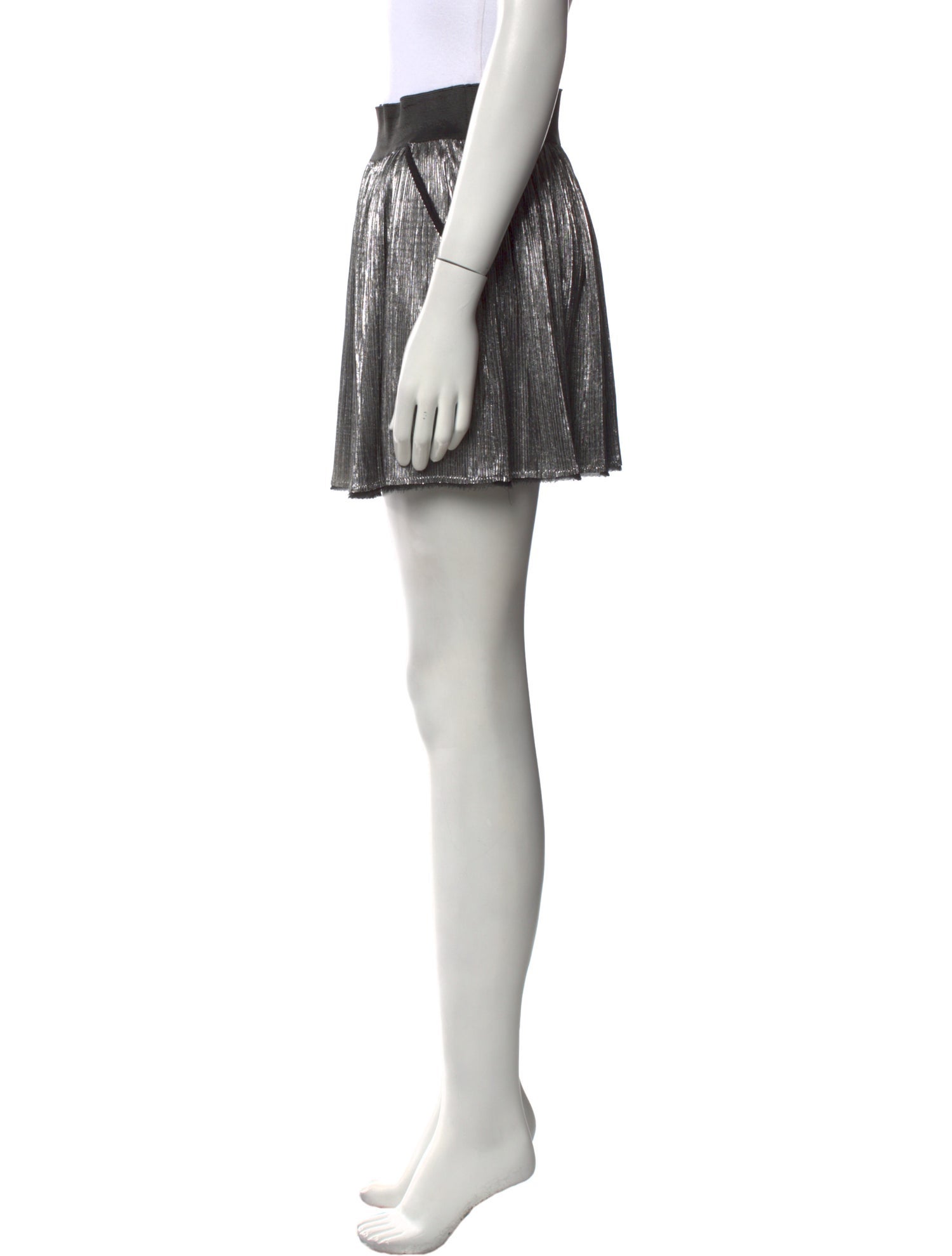 Zadig & Voltaire Raw-Edge Trim Mini Skirt