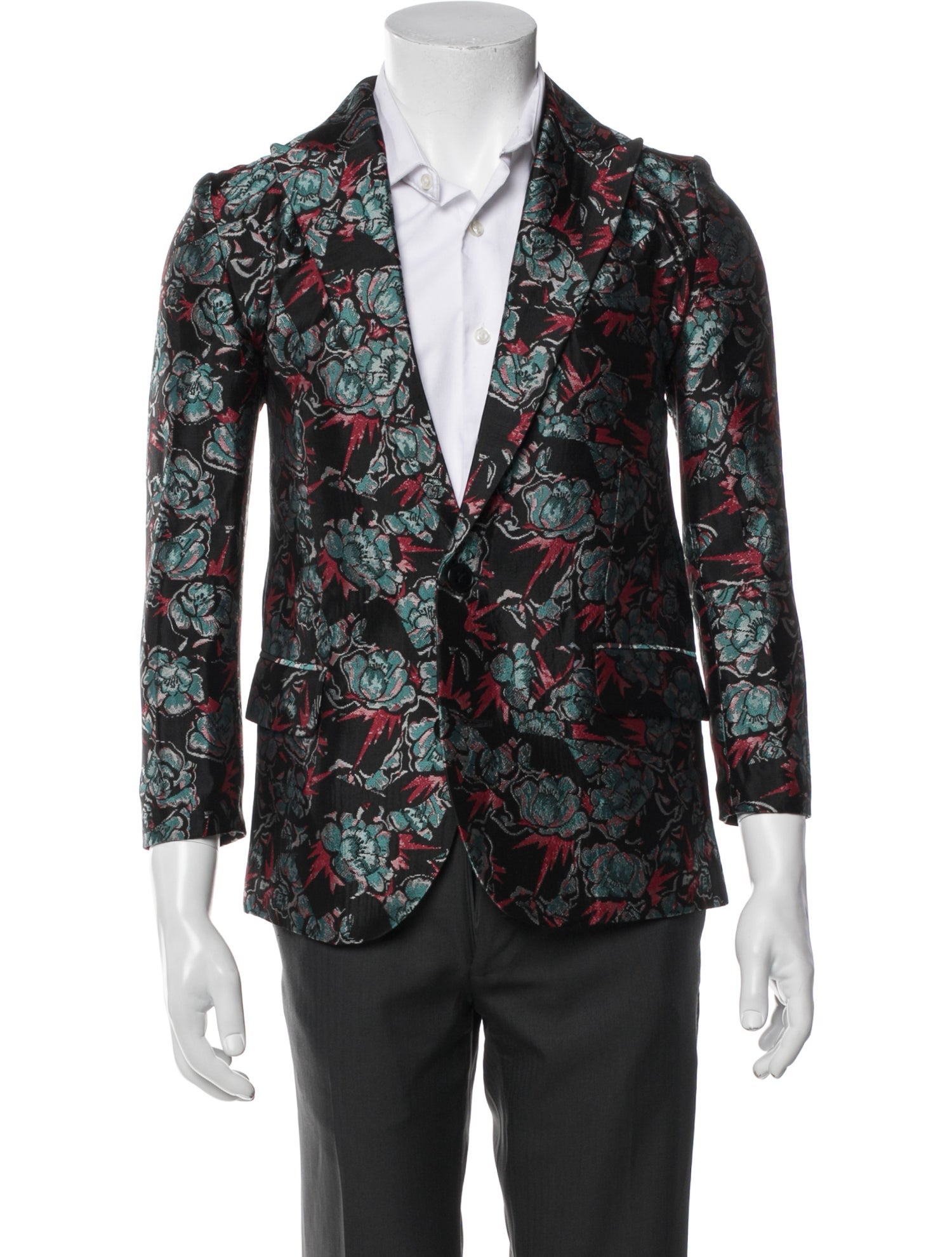 Zadig & Voltaire Floral Print Blazer