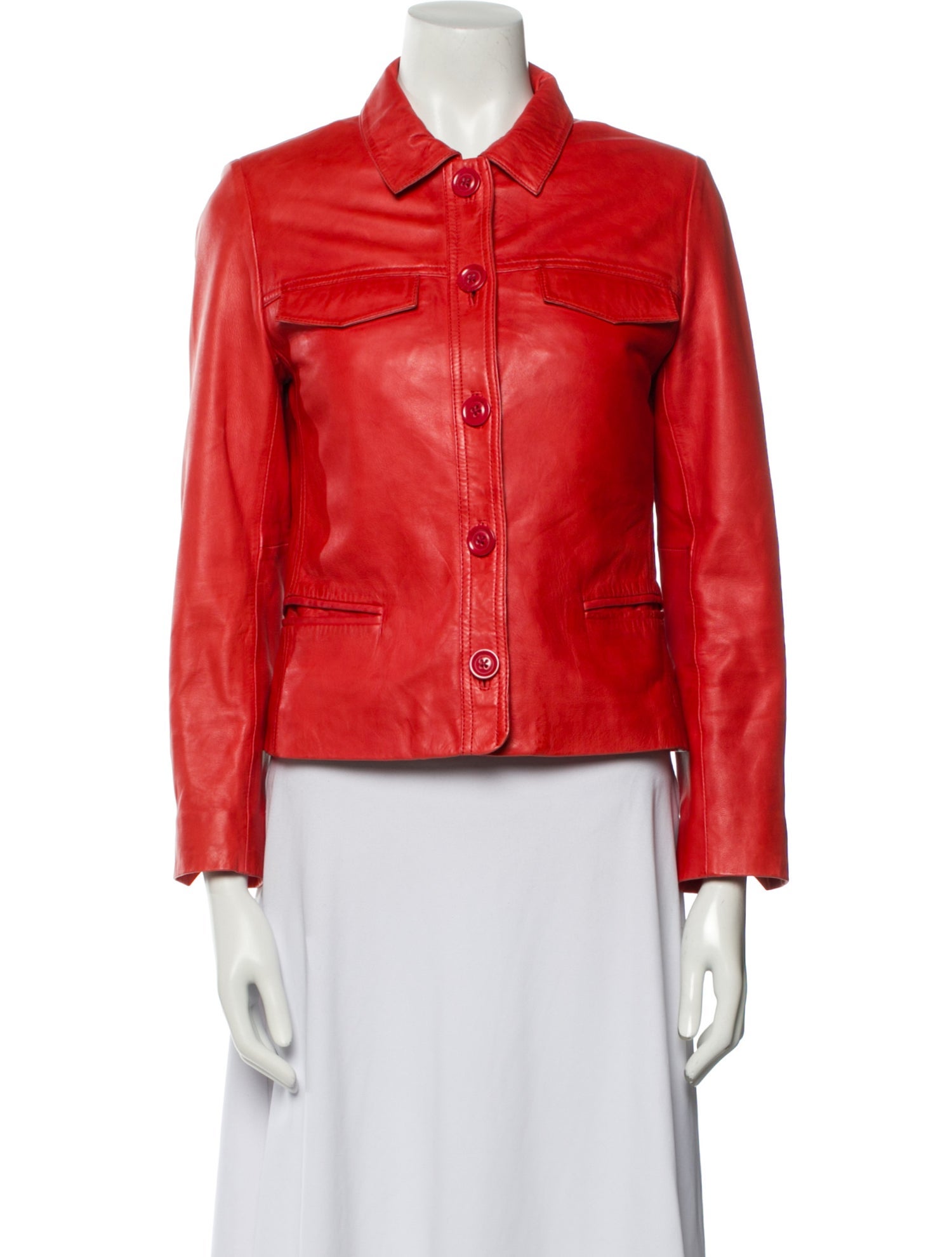 Zadig & Voltaire Lamb Leather Biker Jacket