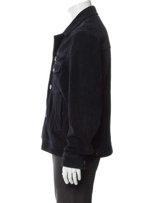 Zadig & Voltaire Leather Trucker Jacket