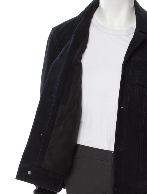 Zadig & Voltaire Leather Trucker Jacket