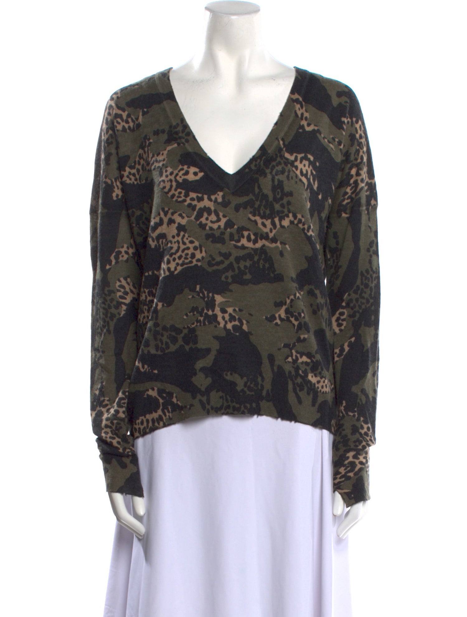 Zadig & Voltaire Cashmere Printed Sweater