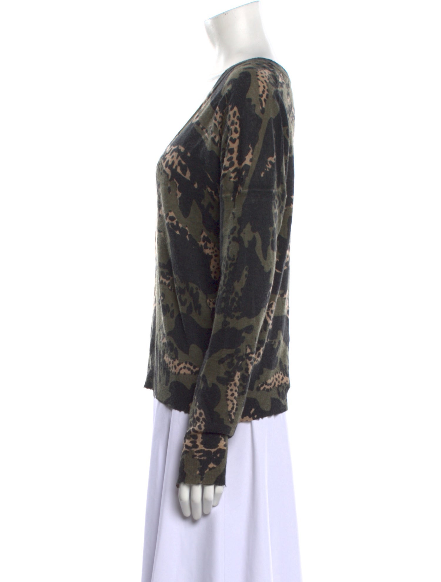 Zadig & Voltaire Cashmere Printed Sweater