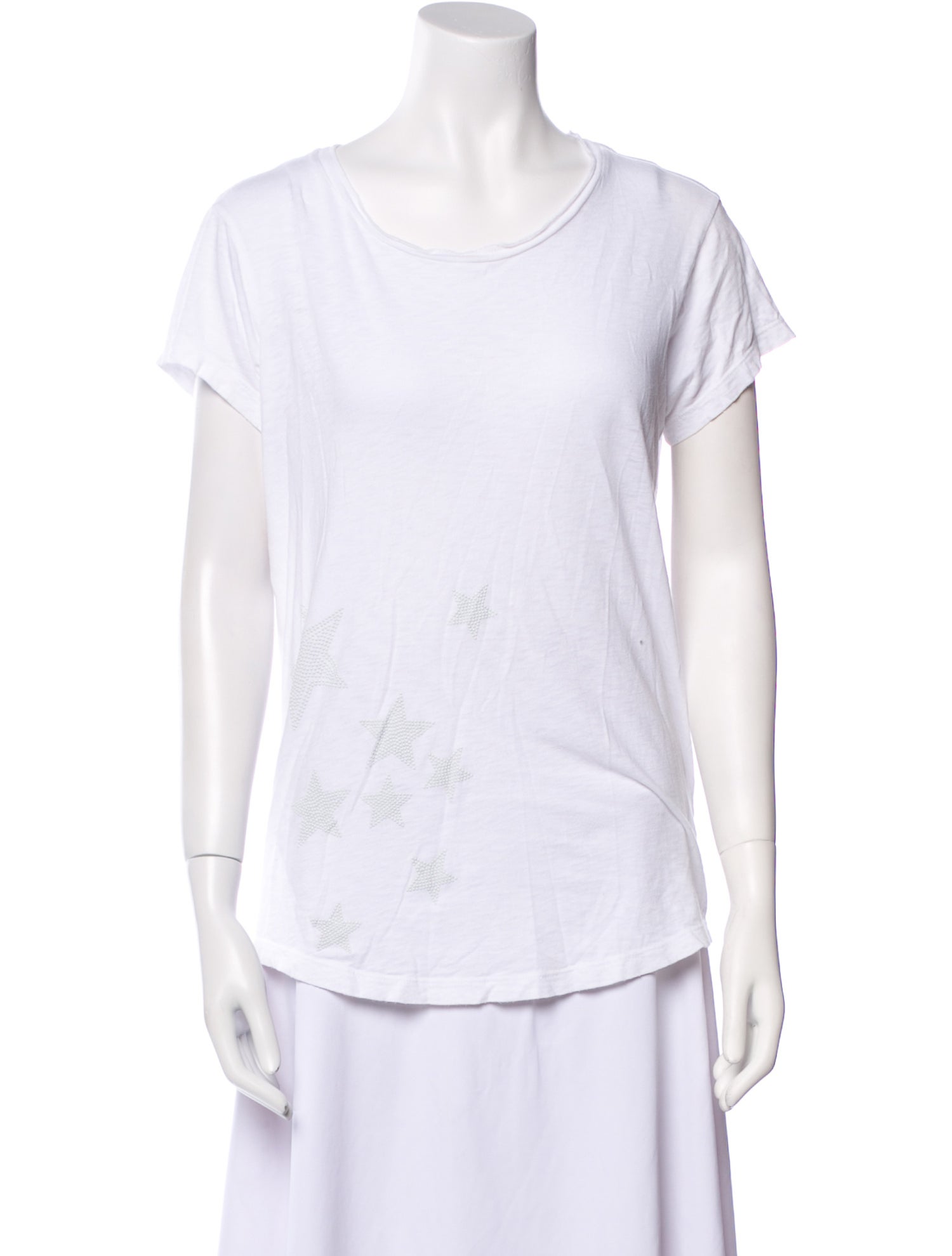 Zadig & Voltaire Scoop Neck Short Sleeve T-Shirt