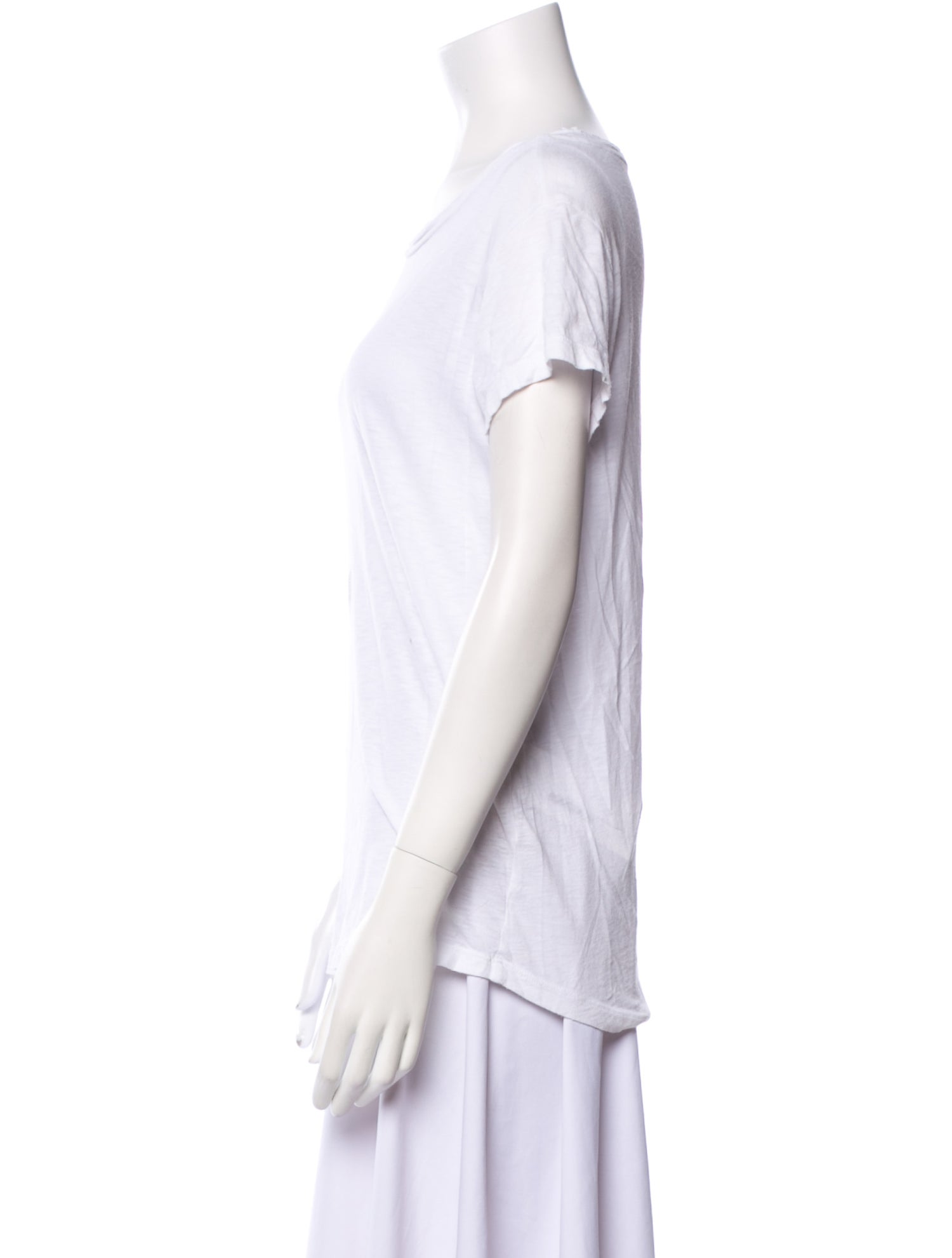 Zadig & Voltaire Scoop Neck Short Sleeve T-Shirt