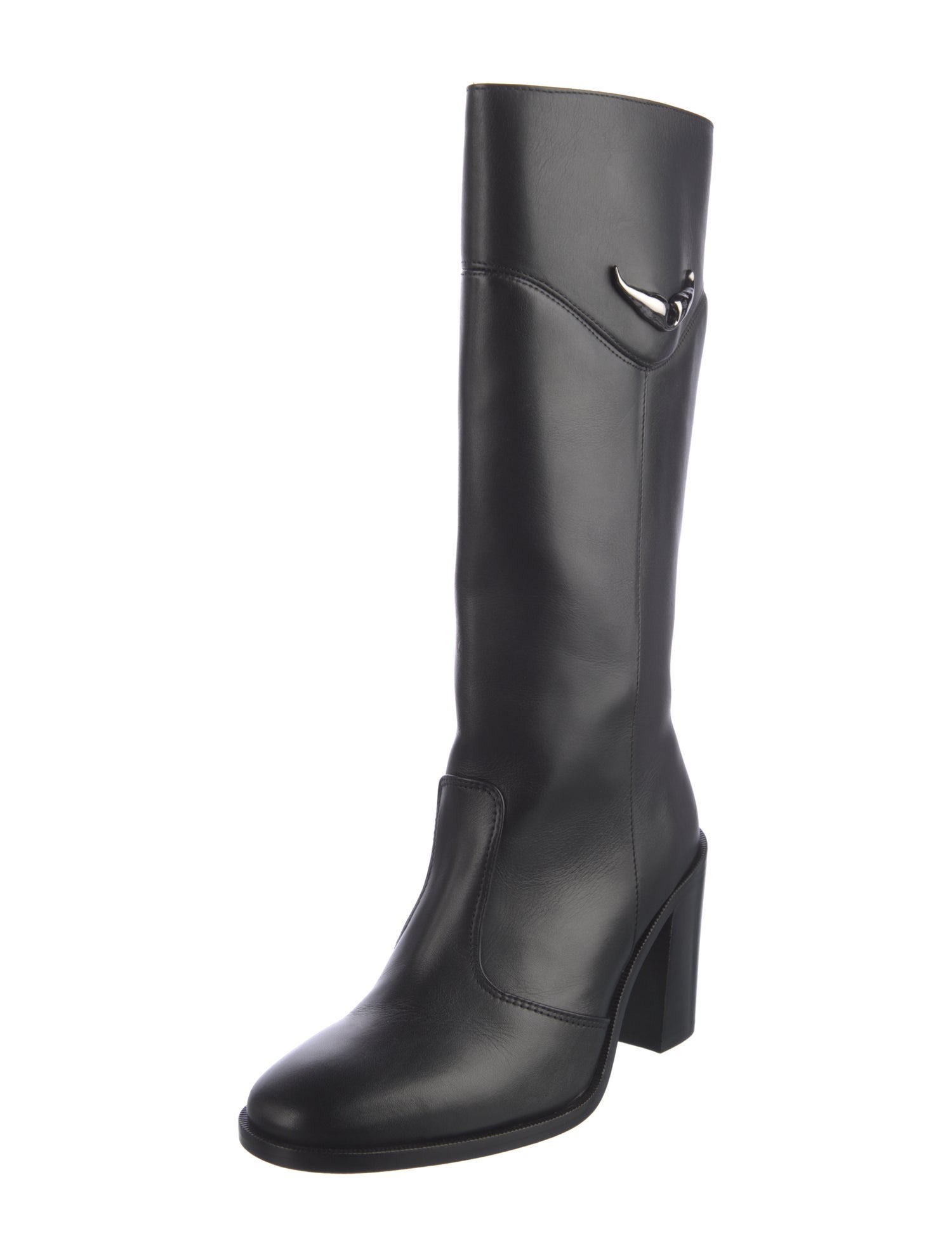 Zadig & Voltaire Leather Rain Boots