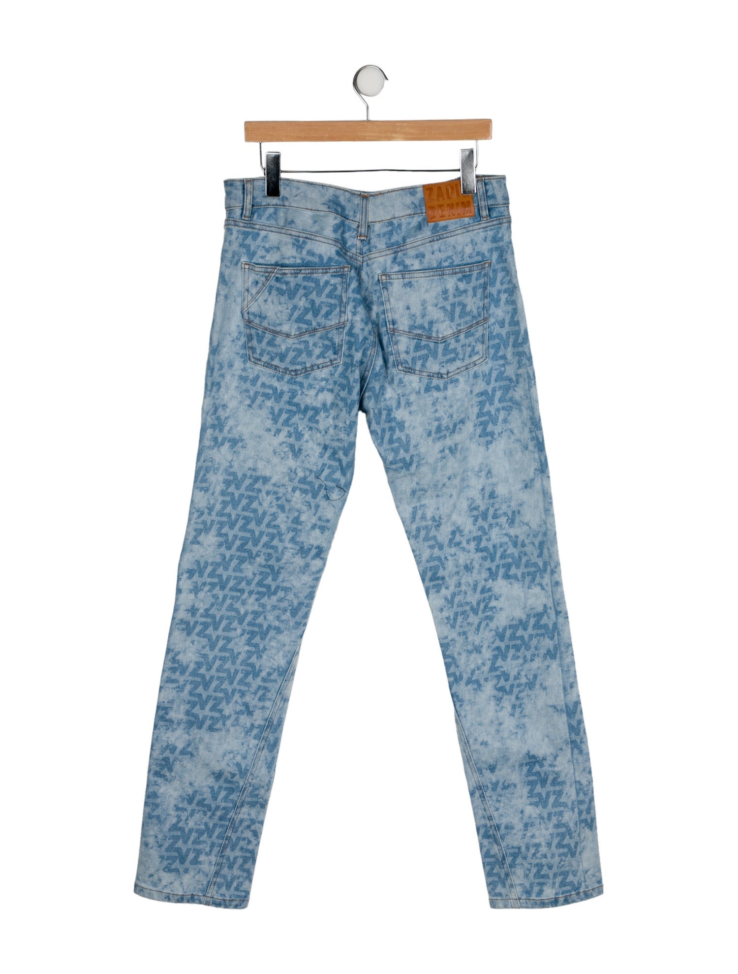 Zadig & Voltaire High-Rise Straight Leg Jeans